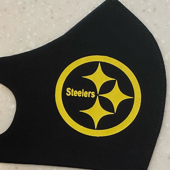 2/$26 😷 STEELERS UNISEX MASK! 😷 - Picture 3 of 6